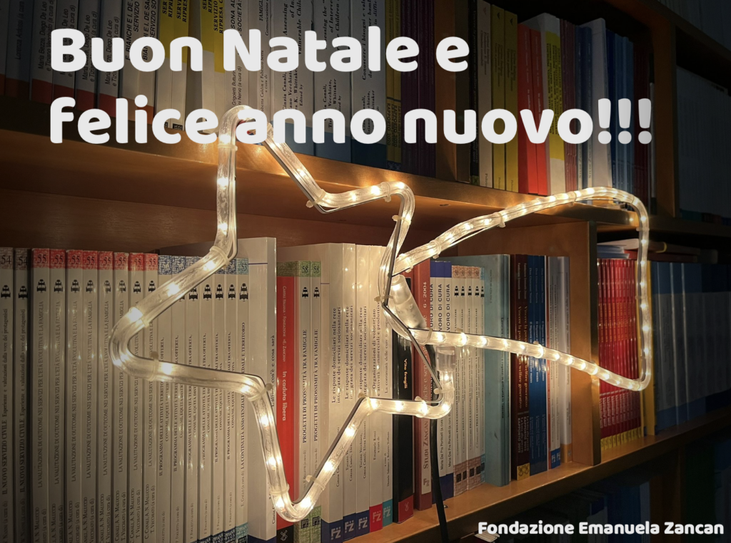 Vi auguriamo un Buon Natale e un felice anno nuovo!